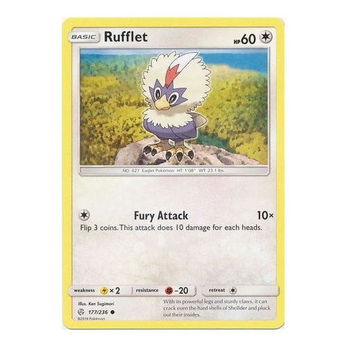 SM Cosmic Eclipse 177/236 Rufflet