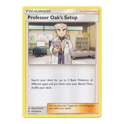 SM Cosmic Eclipse 201/236 Professor Oak's Setup