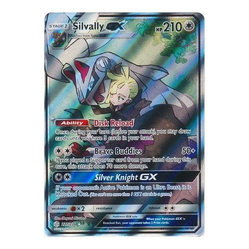 SM Cosmic Eclipse 227/236 Silvally GX (Full Art)