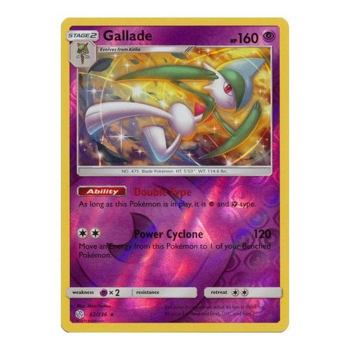 SM Cosmic Eclipse 082/236 Gallade (Reverse Holo)