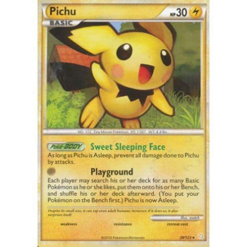 HeartGold & SoulSilver 28/123 Pichu