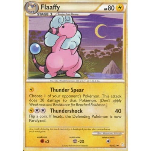 HeartGold & SoulSilver 42/123 Flaaffy