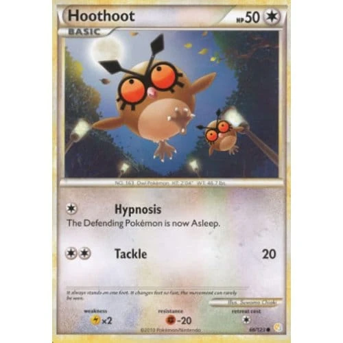 HeartGold & SoulSilver 66/123 Hoothoot