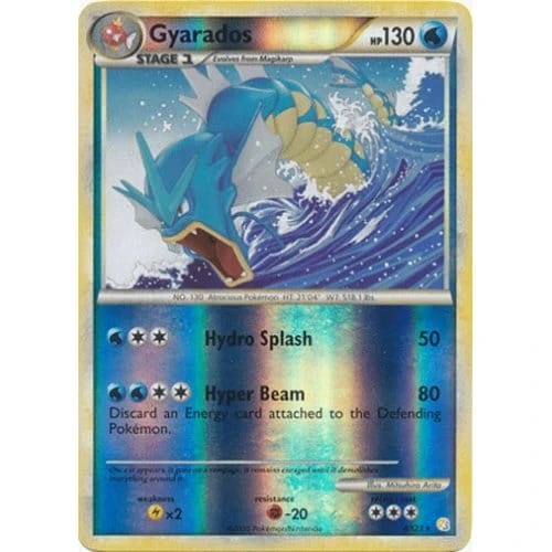 HeartGold & SoulSilver 4/123 Gyarados (Reverse Holo)