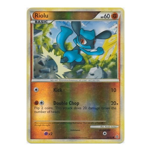 HS Unleashed 60/95 Riolu (Reverse Holo)