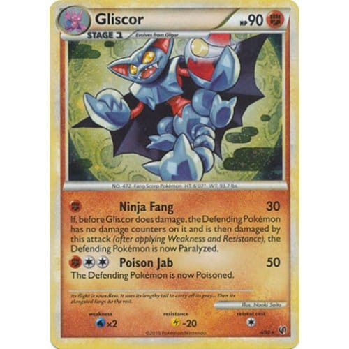 HS Undaunted 4/90 Gliscor (Cosmo Holo)