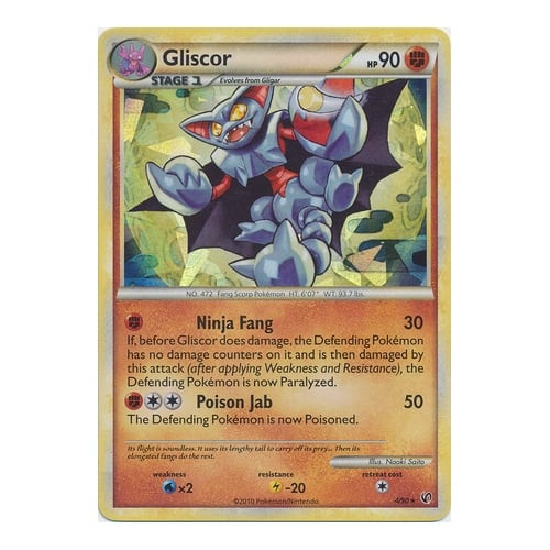 HS Undaunted 4/90 Gliscor (Shatter Holo)