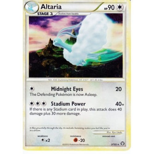 HS Triumphant 2/102 Altaria (Cosmo Holo)