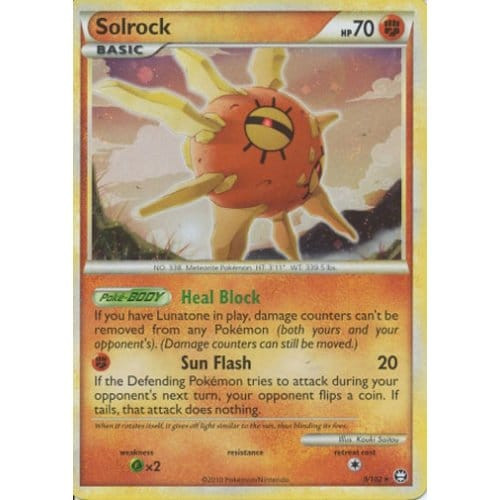 HS Triumphant 9/102 Solrock (Cosmo Holo)