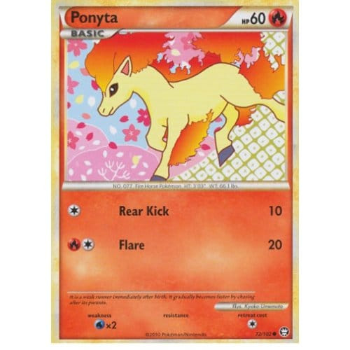 HS Triumphant 72/102 Ponyta