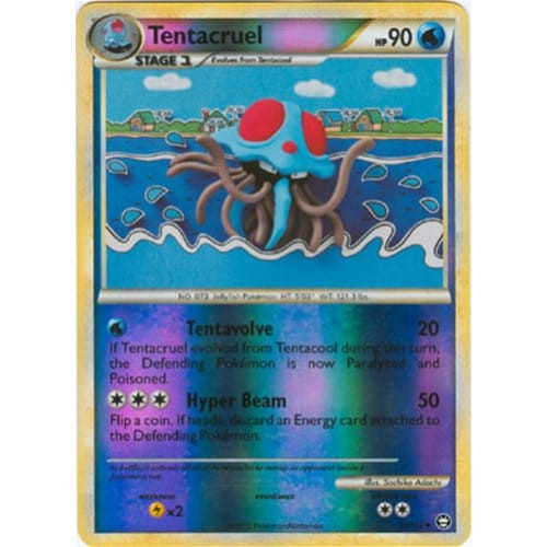 HS Triumphant 50/102 Tentacruel (Reverse Holo)