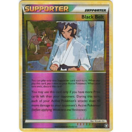 HS Triumphant 85/102 Black Belt (Reverse Holo)