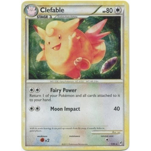 Call of Legends 1/95 Clefable (Cosmo Holo)