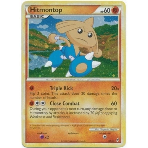 Call of Legends 08/95 Hitmontop (Cosmo Holo)