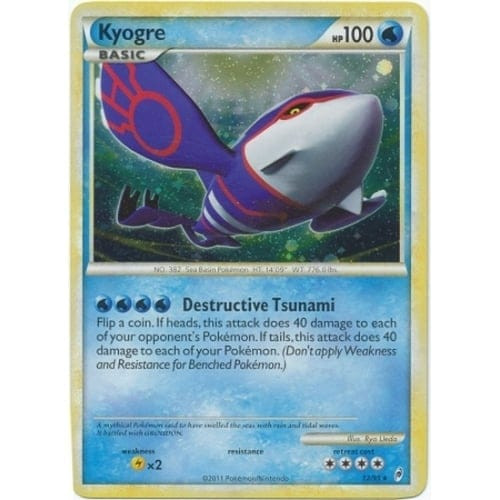 Call of Legends 12/95 Kyogre (Cosmo Holo)