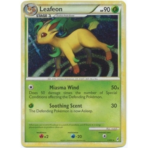 Call of Legends 13/95 Leafeon (Cosmo Holo)