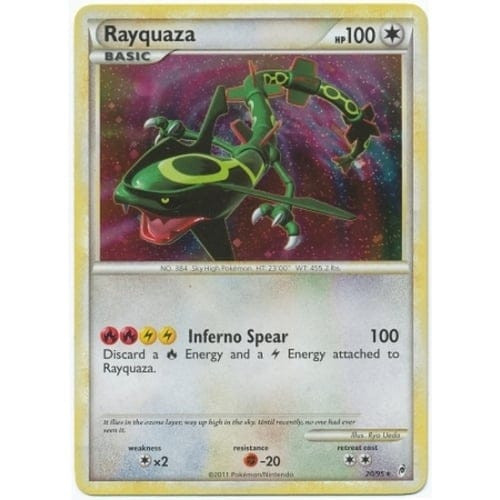 Call of Legends 20/95 Rayquaza (Cosmo Holo)
