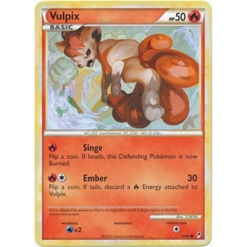 Call of Legends 75/95 Vulpix