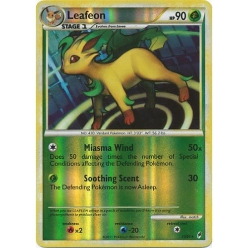 Call of Legends 13/95 Leafeon (Reverse Holo)