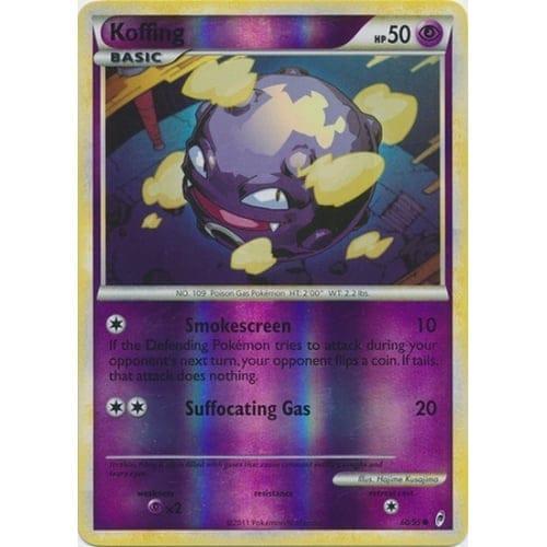 Call of Legends 60/95 Koffing (Reverse Holo)