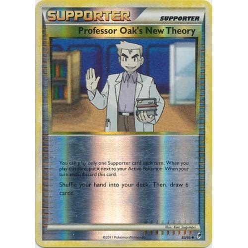 Call of Legends 83/95 Professor Oak's New Theory (Reverse Holo)