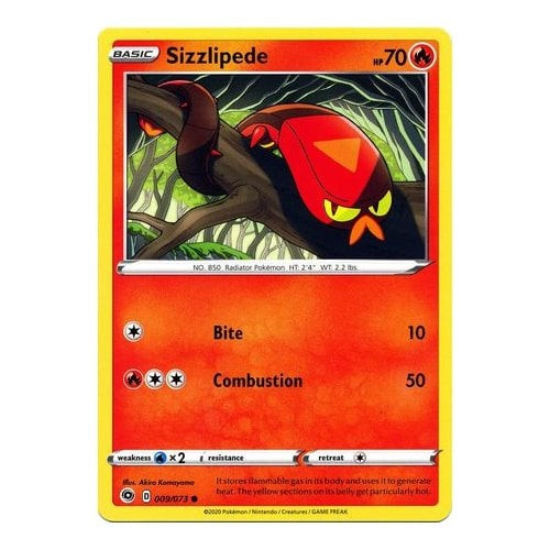 Champions Path 009/073 Sizzlipede