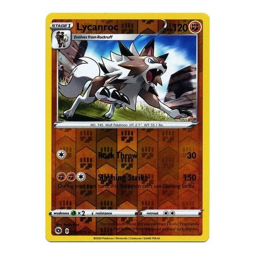 Champions Path 30/73 Lycanroc (Reverse Holo)