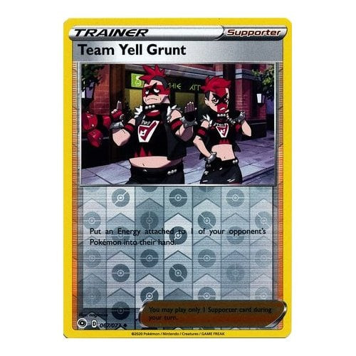 Champions Path 67/73 Team Yell Grunt (Reverse Holo)