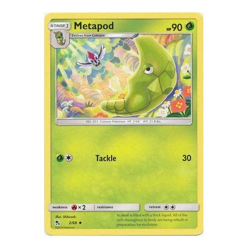 Hidden Fates 02/68 Metapod