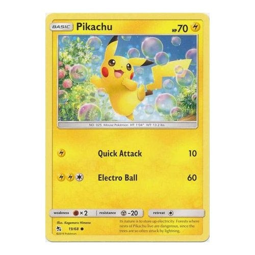 Hidden Fates 19/68 Pikachu