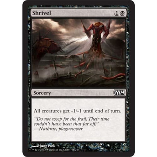 Shrivel | Magic 2014 Core Set