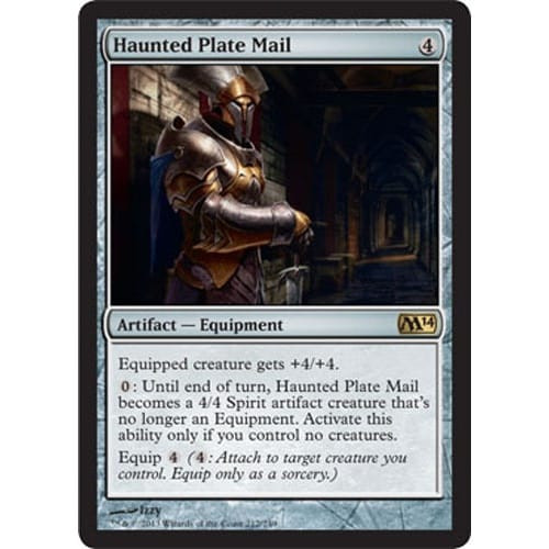 Haunted Plate Mail | Magic 2014 Core Set