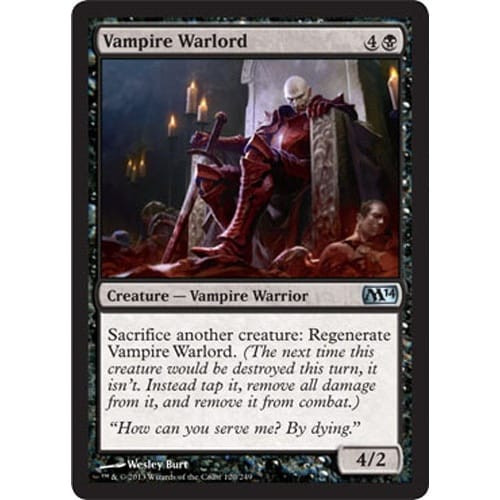 Vampire Warlord (foil) | Magic 2014 Core Set
