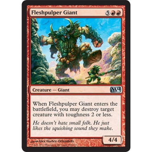 Fleshpulper Giant (foil) | Magic 2014 Core Set