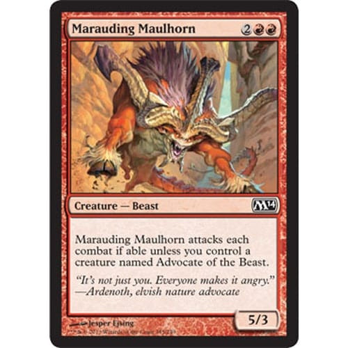 Marauding Maulhorn (foil)