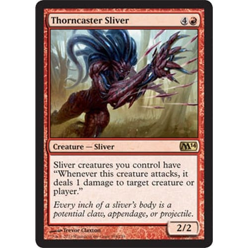 Thorncaster Sliver (foil) | Magic 2014 Core Set