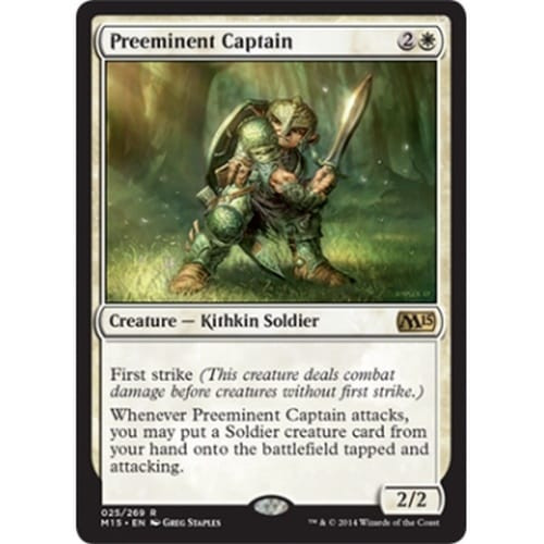 Preeminent Captain | Magic 2015 Core Set