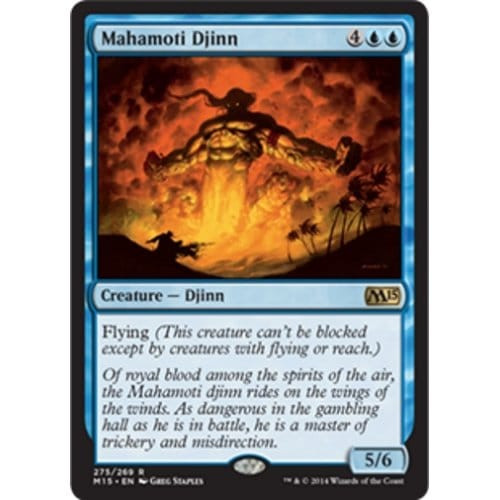 Mahamoti Djinn (Sample Deck Card)