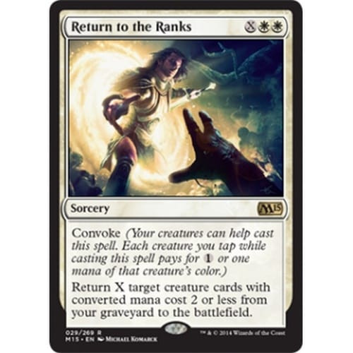 Return to the Ranks (foil) | Magic 2015 Core Set