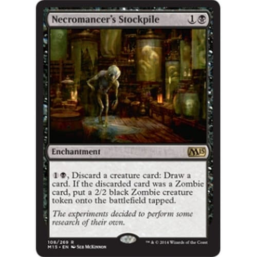 Necromancer's Stockpile (foil) | Magic 2015 Core Set