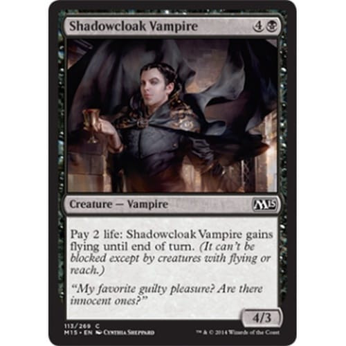 Shadowcloak Vampire (foil) | Magic 2015 Core Set