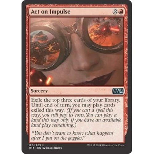 Act on Impulse (foil) | Magic 2015 Core Set