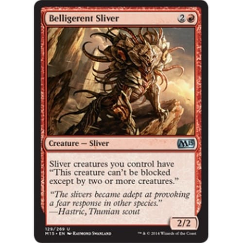 Belligerent Sliver (foil)
