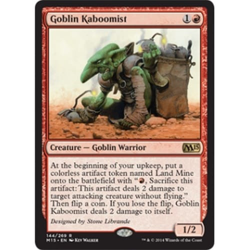 Goblin Kaboomist (foil)