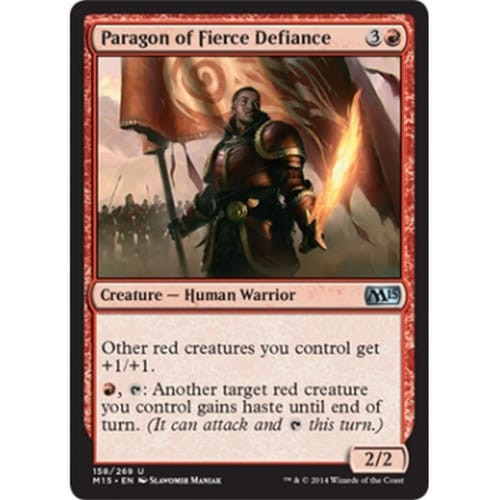 Paragon of Fierce Defiance (foil)