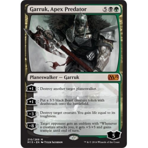 Garruk, Apex Predator (foil) | Magic 2015 Core Set