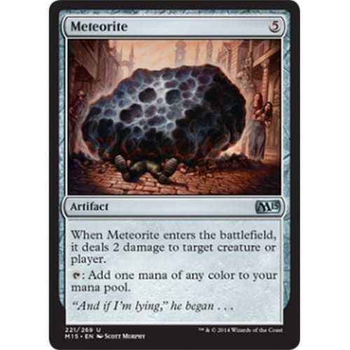 Meteorite (foil) | Magic 2015 Core Set