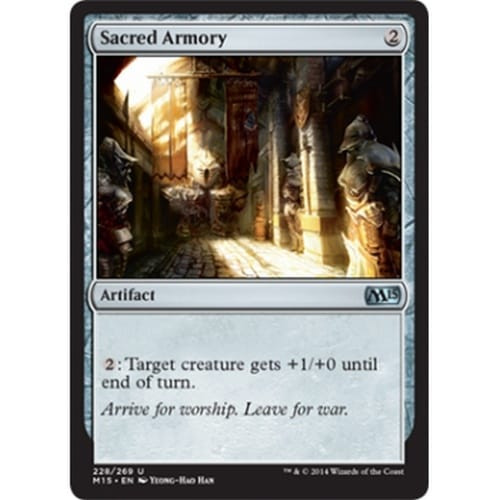 Sacred Armory (foil) | Magic 2015 Core Set