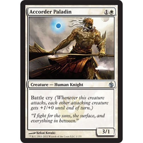 Accorder Paladin (foil) | Mirrodin Besieged