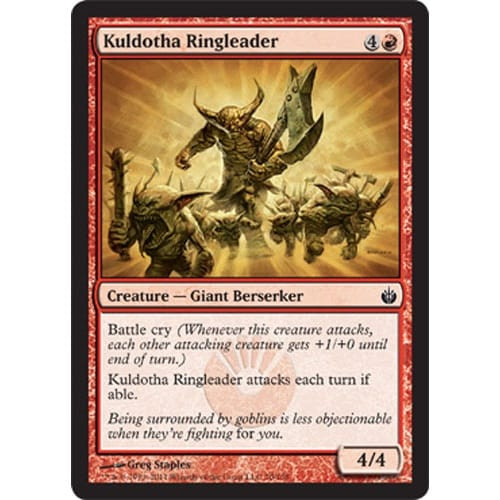 Kuldotha Ringleader (foil) | Mirrodin Besieged